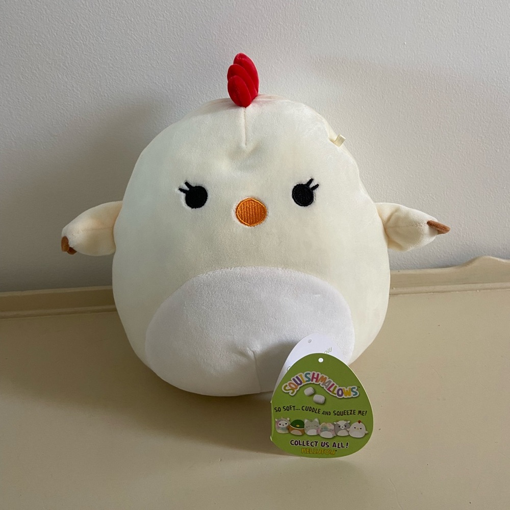 Squishmallows Charity the Chicken 8” Stuffed Plush